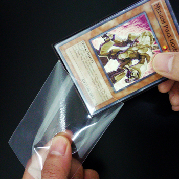 Henwei Yu-Gi-Oh! Θήκη Καρτών Τρίτου Επιπέδου, Εξωτερικό Κάλυμμα για Επιτραπέζια Παιχνίδια, Πλαστικό, 50 τεμάχια, Ματ 0.13 mm / Διαφανές 0.1 mm