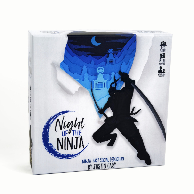Ninja Night Karti za društvenu igru – Laminirani papir, DIY branda, uzrast 15–35, 14+