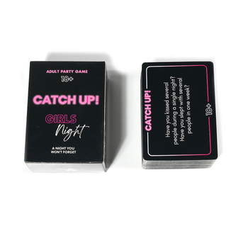 Catch Up! Girls Night – Party Strategijska kartaška igra za djevojke, Materijal: papir; Pakiranje: torba/opp vrećica; Dobna skupina 15–35