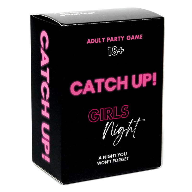 Catch Up! Girls Night – Party Strategijska kartaška igra za djevojke, Materijal: papir; Pakiranje: torba/opp vrećica; Dobna skupina 15–35
