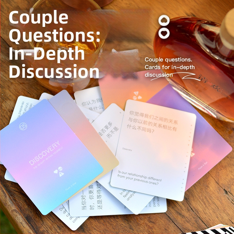 Πρωτότυπο παιχνίδι Q&A για ζευγάρια με τρεις οπτικές γωνίες για πάρτι – επιτραπέζιο παιχνίδι με κάρτες αγάπης | Ηλικίες 14+ | Μάρκα: Pick a Star