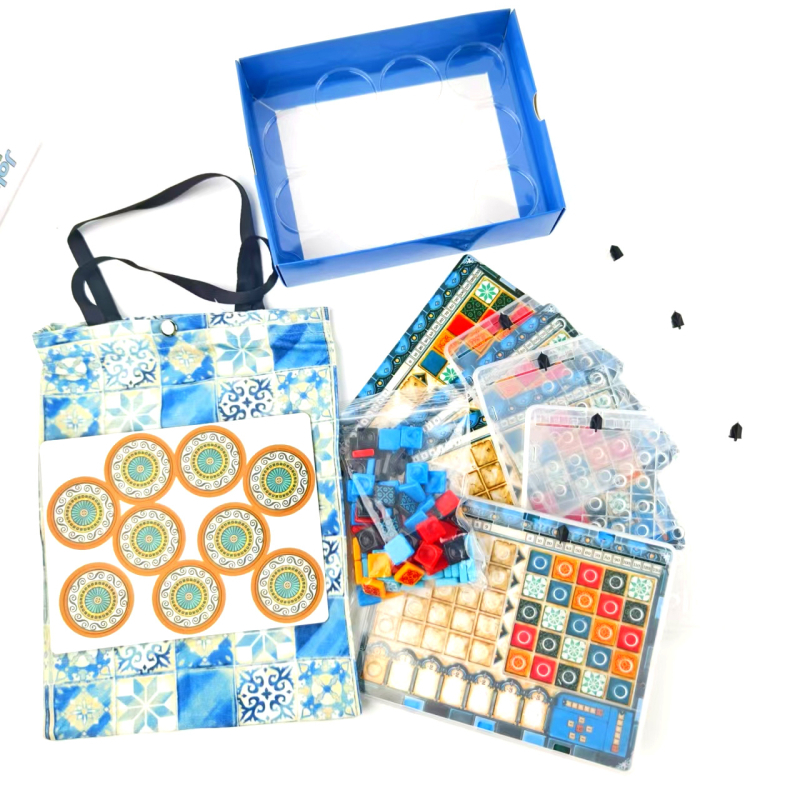 Tile Story Mini Portable Travel Edition — Akrilne kartice za društvenu igru, za uzrast 15–35