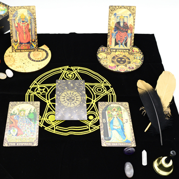 PVC Tarot set za stolnu igru (Materijal: PVC; Namjena: stolna kartaška igra; Pakiranje: OPP vrećica; Uzrast: 7–14 i 15–35)