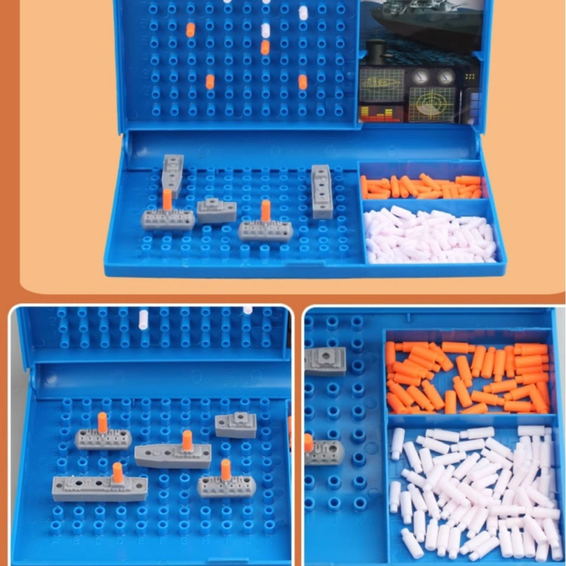 Plastična stolna igra mornaričke bitke s nosačem zrakoplova – interaktivna puzzle za dva igrača