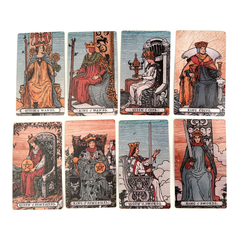 Σετ Ταρώ Rings of Fortune — Σύστημα Rider-Waite — 350 g επικαλυμμένο χαρτί — Κάρτες επιτραπέζιου παιχνιδιού — Για ηλικίες 15–35