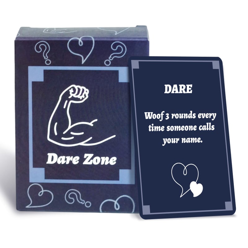 Ledatong Карти за настолна игра – 50 карти, хартия, цветна кутия, подходящи за забавления и срещи, за възраст 14+