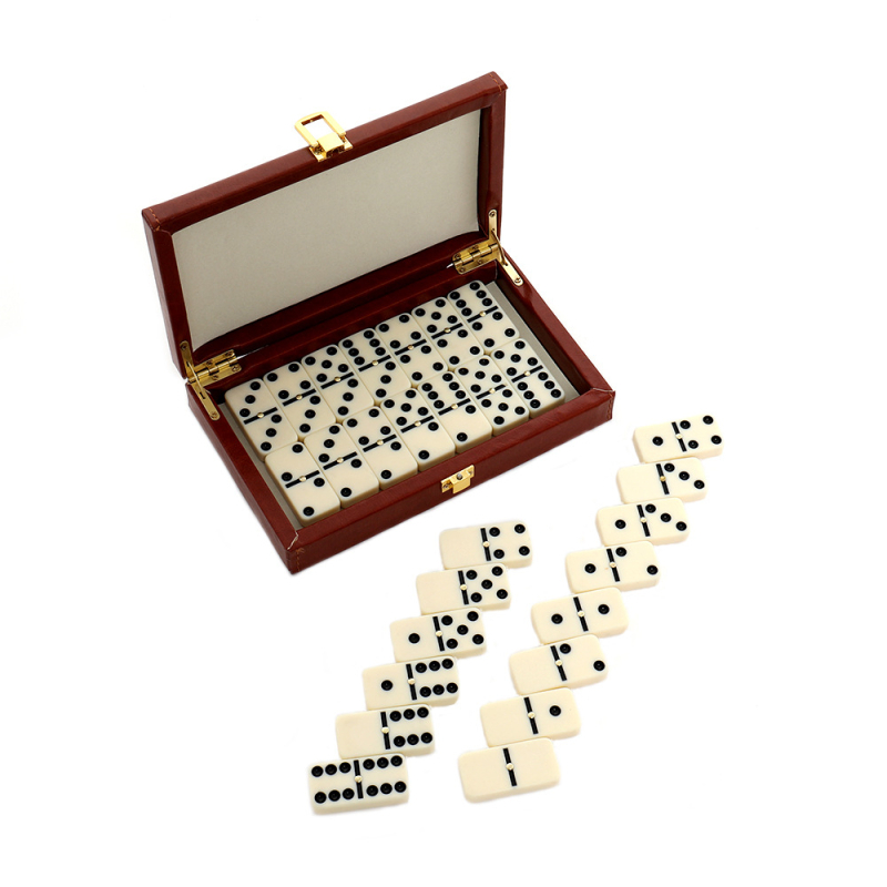 Domino set 28 komada, plastični, stolna igra, u kutiji