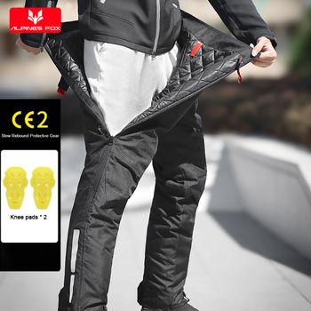 EIZ zimske hlače za biciklizam, unisex, tople, corduroy tkanina