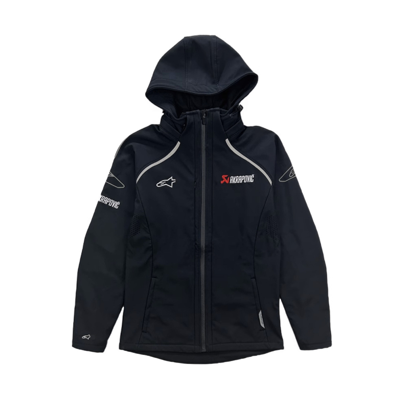 Motociklistička jakna za vožnju - vjetrovita, vodoodbojna tkanina, soft shell, za jesen, unisex