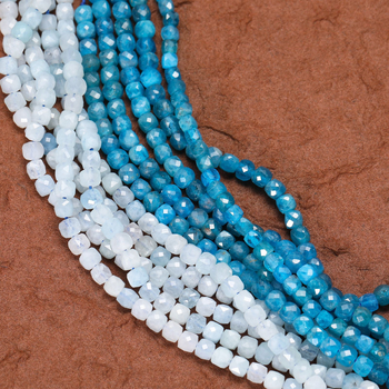 Aksesoari – Ručno izrađene facetirane perle od prirodnog kamena, Sanshi, podrijetlo Yiwu