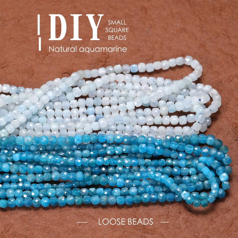 Aksesoari – Ručno izrađene facetirane perle od prirodnog kamena, Sanshi, podrijetlo Yiwu