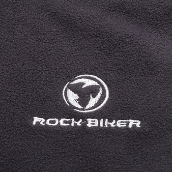 Maska za vožnju motociklom s flis podstavom, vjetrootporna, zimska toplina, poliester tkanina — ROCK BIKER