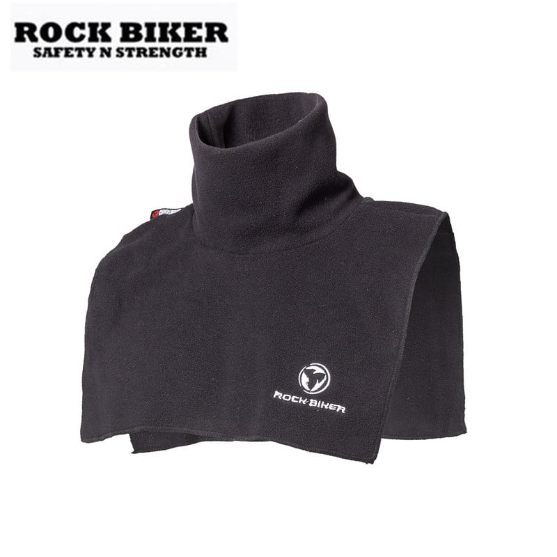 Maska za vožnju motociklom s flis podstavom, vjetrootporna, zimska toplina, poliester tkanina — ROCK BIKER