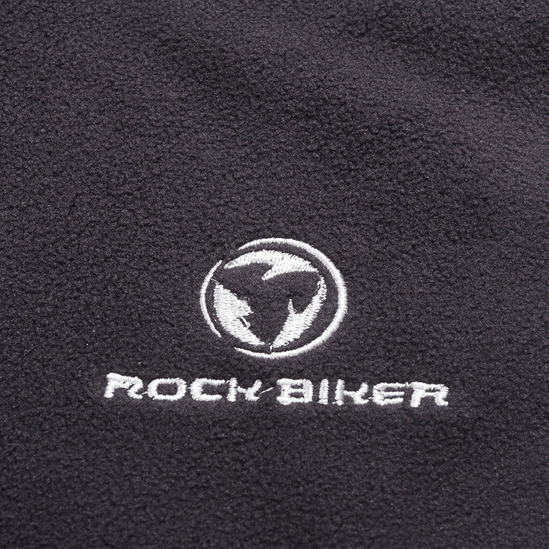 Maska za vožnju motociklom s flis podstavom, vjetrootporna, zimska toplina, poliester tkanina — ROCK BIKER