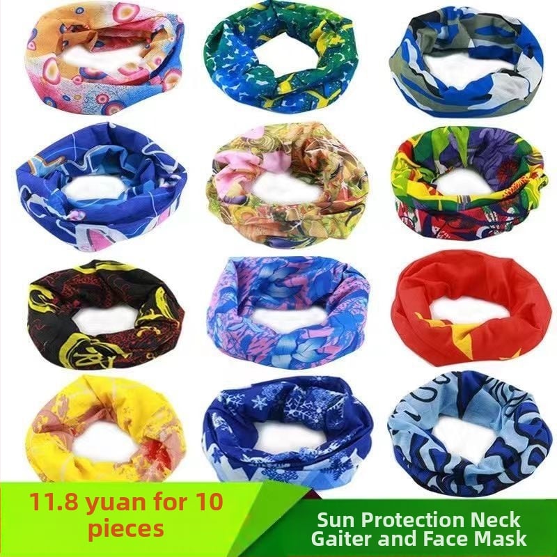 Sportinis galvos apdangalas ir šalikas, etninio stiliaus, poliesteris, dryžuotas raštas, vaikams