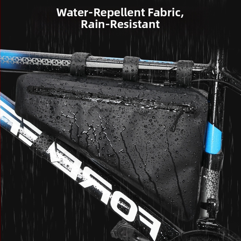 Desert Maple PVC trojuholníková taška na rám bicykla - nepremokavá, s vnútornou výstelkou, veľký objem