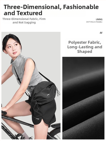 Riteņbraukšanas soma ar pleca siksnu — poliestera materiāls, 3,5 L tilpums, modelis LBKT331-7