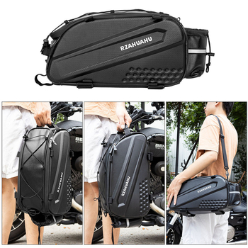 Torba za bicikl s velikim kapacitetom, za vožnju i putovanja, višenamjenska crossbody torba, jednostavna za ugradnju, vodootporna stražnja torba