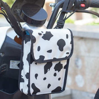 Torba za bicikl s crossbody remenom i nosačem upravljača — Strong Factory, bez unutarnje podstave, bez uvoza