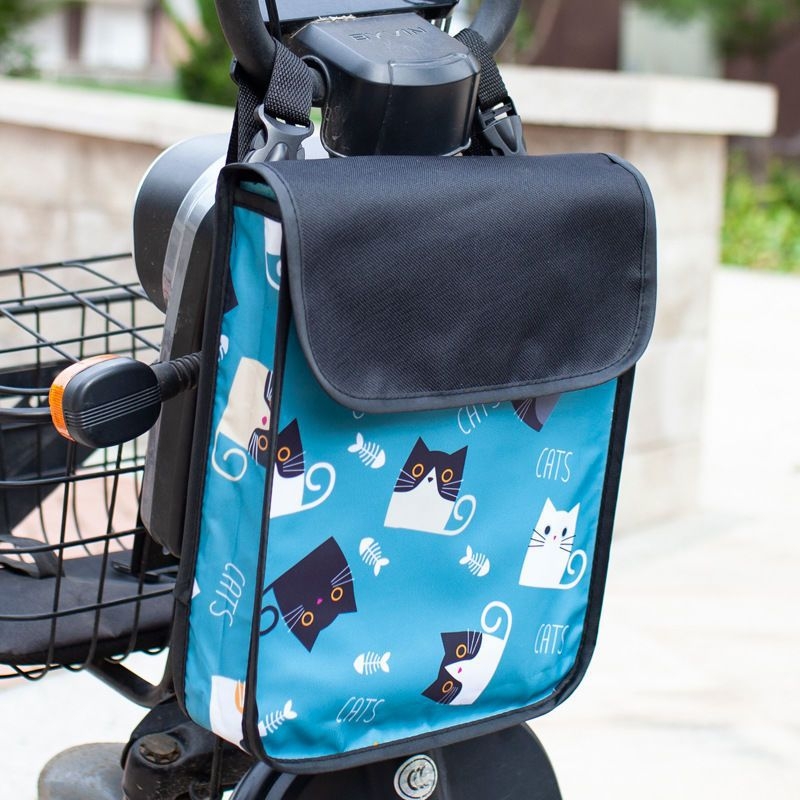 Torba za bicikl s crossbody remenom i nosačem upravljača — Strong Factory, bez unutarnje podstave, bez uvoza