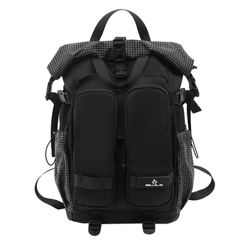 Rucsac unisex din nylon pentru călătorii de relaxare, capacitate 20–35L, compatibil cu laptop de 10 inch, curele de umăr curbate