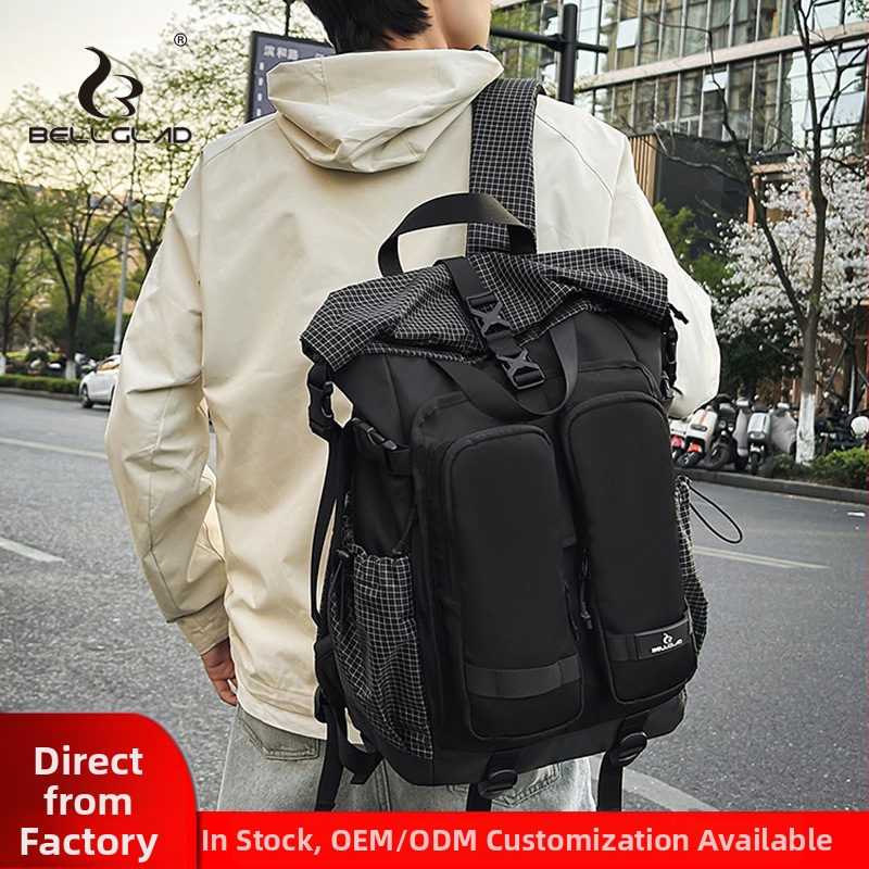 Unisex nailonist seljakott vaba aja veetmiseks, maht 20–35L, ühildu 10-tollise sülearvutiga, kõverdatud õlarihmad