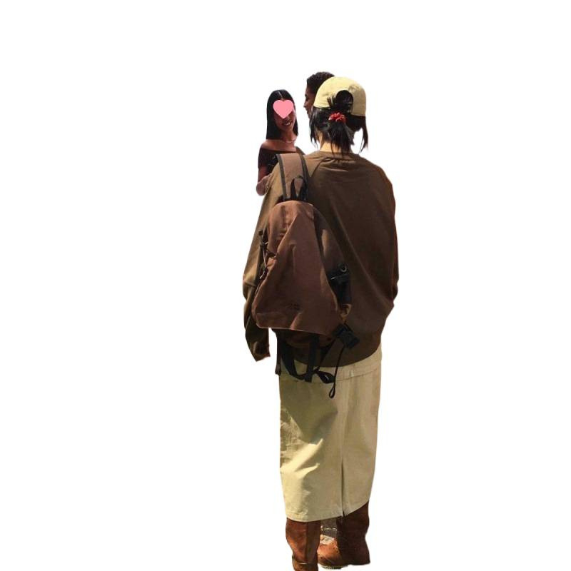 Sportski ruksak od Oxford tkanine, dizajn luka i strijela, remen s zračnim jastukom, za muškarce, proljeće 2025 izdanje