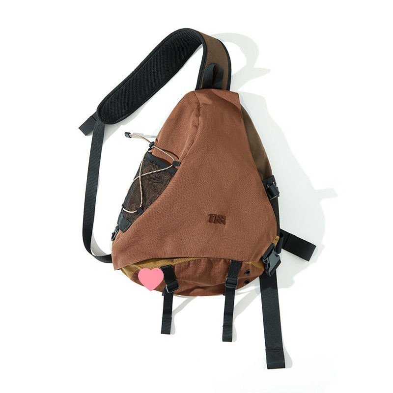 Sportski ruksak od Oxford tkanine, dizajn luka i strijela, remen s zračnim jastukom, za muškarce, proljeće 2025 izdanje