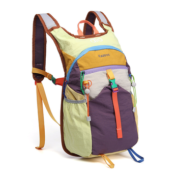 Túra hátizsák – nylon, uniszex, vízálló, ultra könnyű, görbült vállpántok (szabadidős, kültéri sportokra)