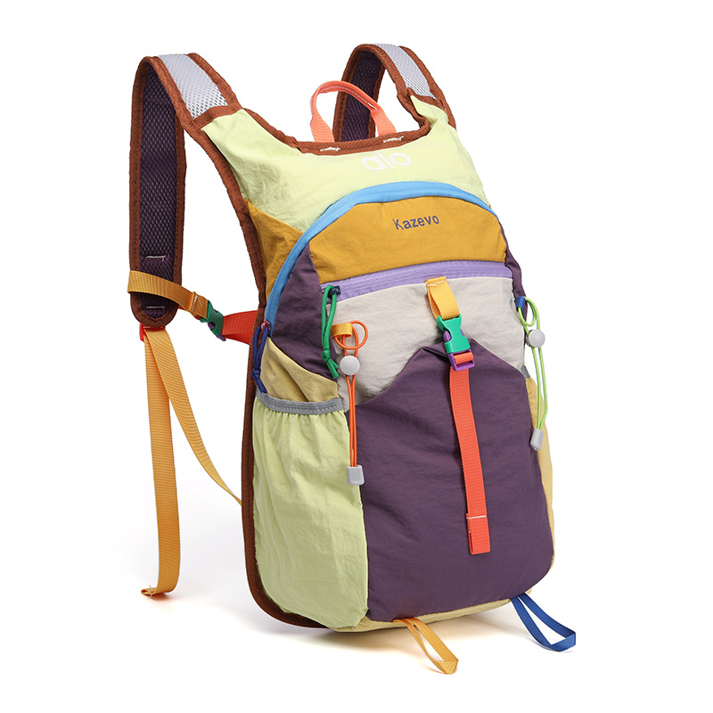 Túra hátizsák – nylon, uniszex, vízálló, ultra könnyű, görbült vállpántok (szabadidős, kültéri sportokra)