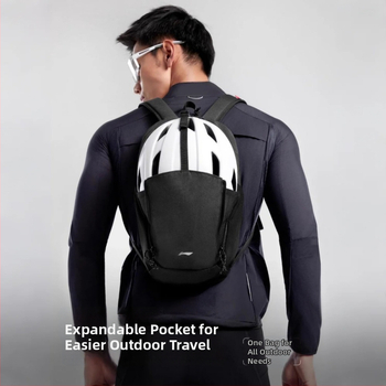 Li Ning velosipēdu un pārgājienu mugursoma, ūdensizturīgs neilons, ārēja sporta soma