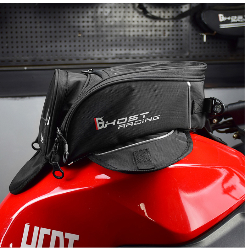 Motocikla degvielas tanka soma ar ūdensizturīgu skārienjutīgu navigāciju, 7L tilpums, model GR-YXB09