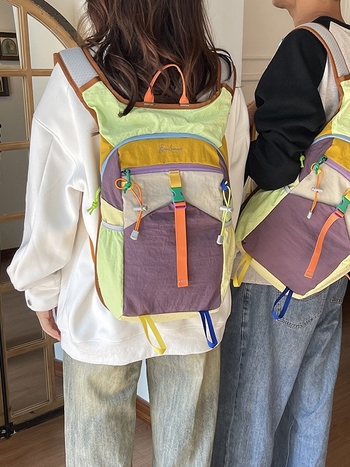 Rucsac de călătorie unisex, din nylon, capacitate 36–55 L, compatibil cu laptop de 14 inch, pentru utilizare zilnică