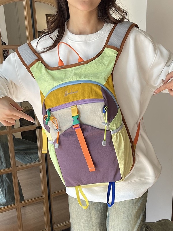 Rucsac de călătorie unisex, din nylon, capacitate 36–55 L, compatibil cu laptop de 14 inch, pentru utilizare zilnică