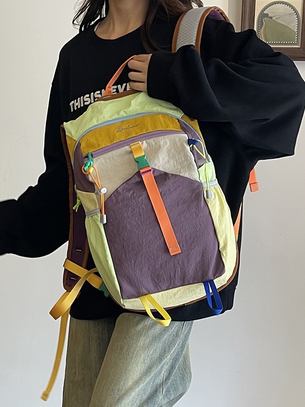 Rucsac de călătorie unisex, din nylon, capacitate 36–55 L, compatibil cu laptop de 14 inch, pentru utilizare zilnică