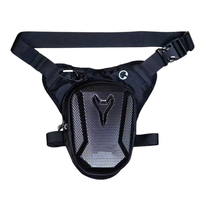 Motocikla ceļojumu soma ar stingru korpusu, poliesters, 1 L, ūdensizturīga ar lietus pārsegu