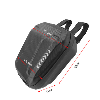 Torba za krmilo planinskog bicikla od tvrde EVA, vodootporna, sklopiva, 2.5 L