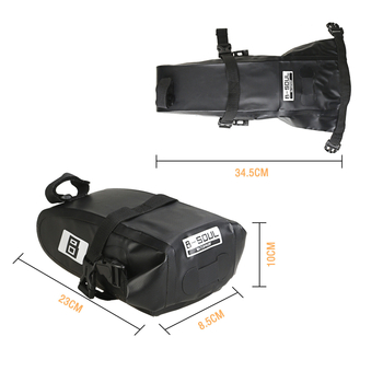 B-SOUL PVC 2L potpuno vodootarna torbica za sjedalo YA277 za bicikl
