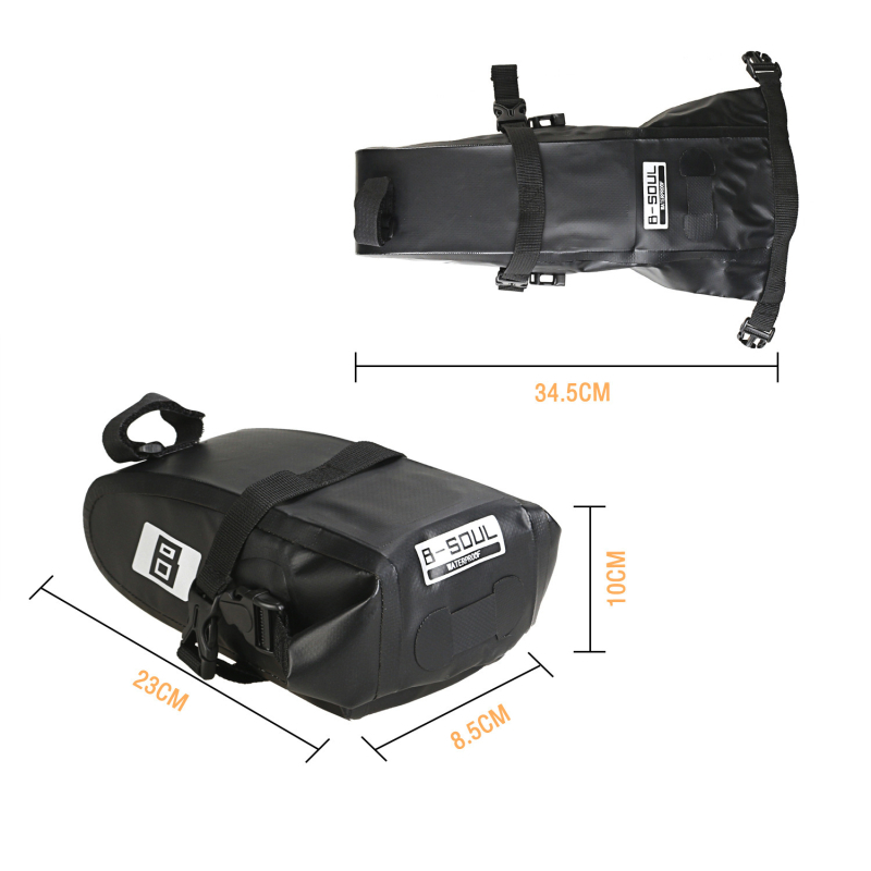 B-SOUL PVC 2L potpuno vodootarna torbica za sjedalo YA277 za bicikl