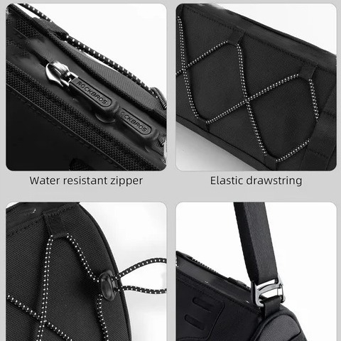 Prednja torba za planinski bicikl, poliesterski materijal, kapacitet 1,5 L, model L3201, Neutral marka