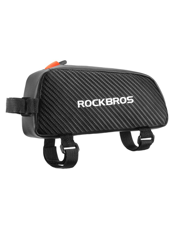 Rock Brothers torba za bicikl Rock Bros – prednja, crossbar i gornja cijev; model 985; materijal Silk Flower; kapacitet 1L