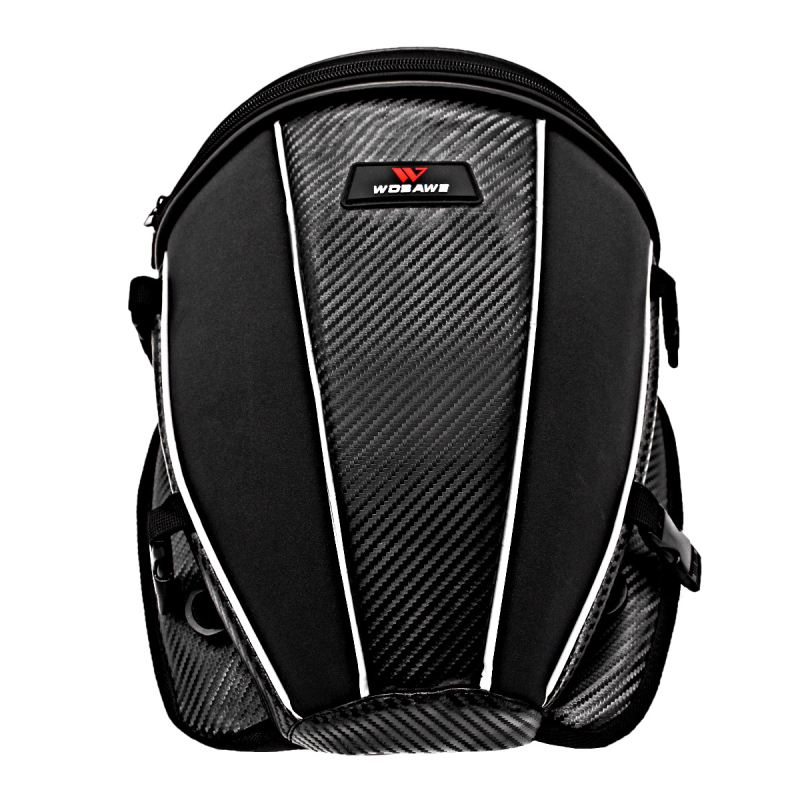 WOSAWE motocikla soma – degvielas tanka un aizmugurējā sēdvieta soma, sānu mikrofibras āda, MB01, PU/polietilēns, ūdensizturīga, crossbody siksna