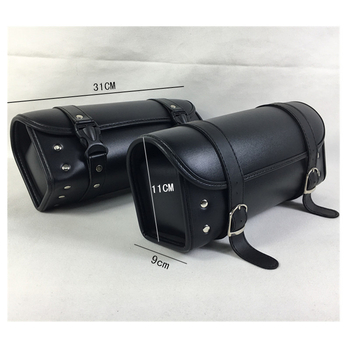 Motocikla sānu soma no PU ādas, DUKE.ARMOR JS1705, saderīga ar motocikliem un elektrotransportlīdzekļiem