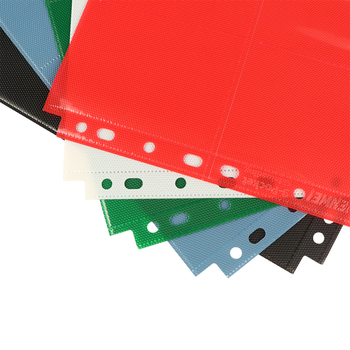 Henwei 9‑kép Függőleges Kártyaalbum Ultraman és Pokémon számára — 11 Lyuk, Három Réteg Loose-Leaf, Oldalsó Nyitás, Kétoldalas Lapok, Műanyag