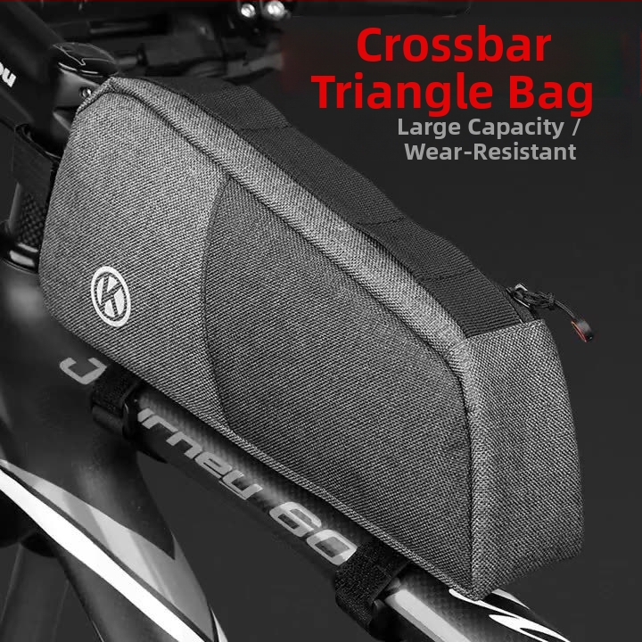 Taška na hornú rámu bicykla, nylon, objem 1 L, model 83454, s vnútorným podšitím