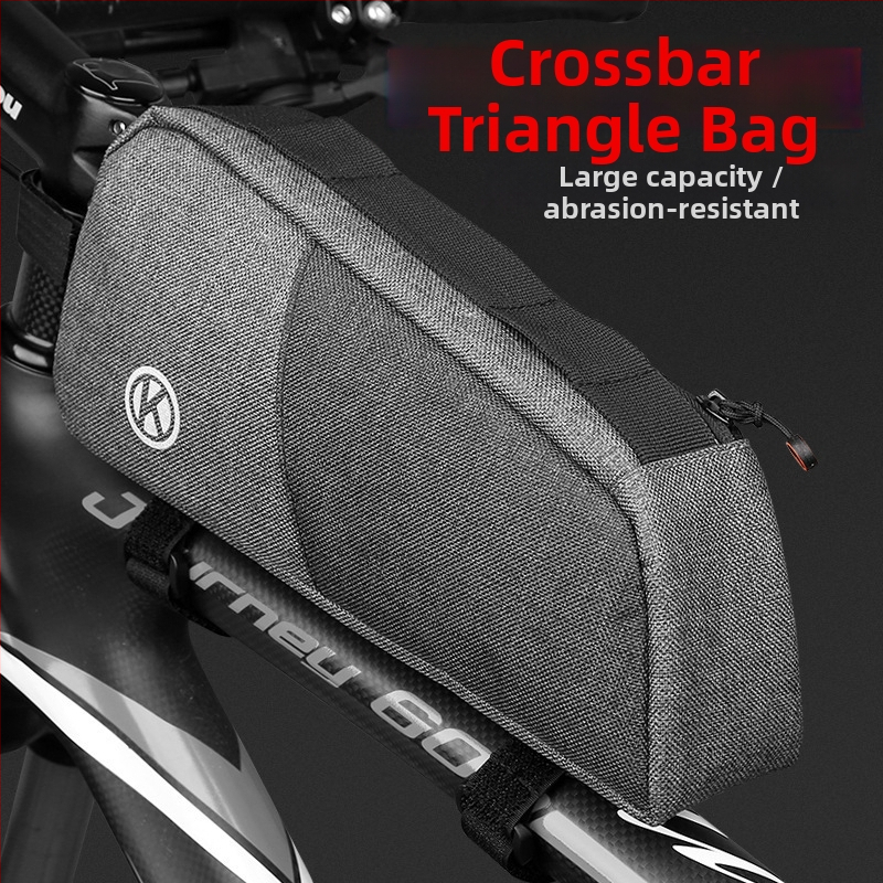 Taška na hornú rámu bicykla, nylon, objem 1 L, model 83454, s vnútorným podšitím