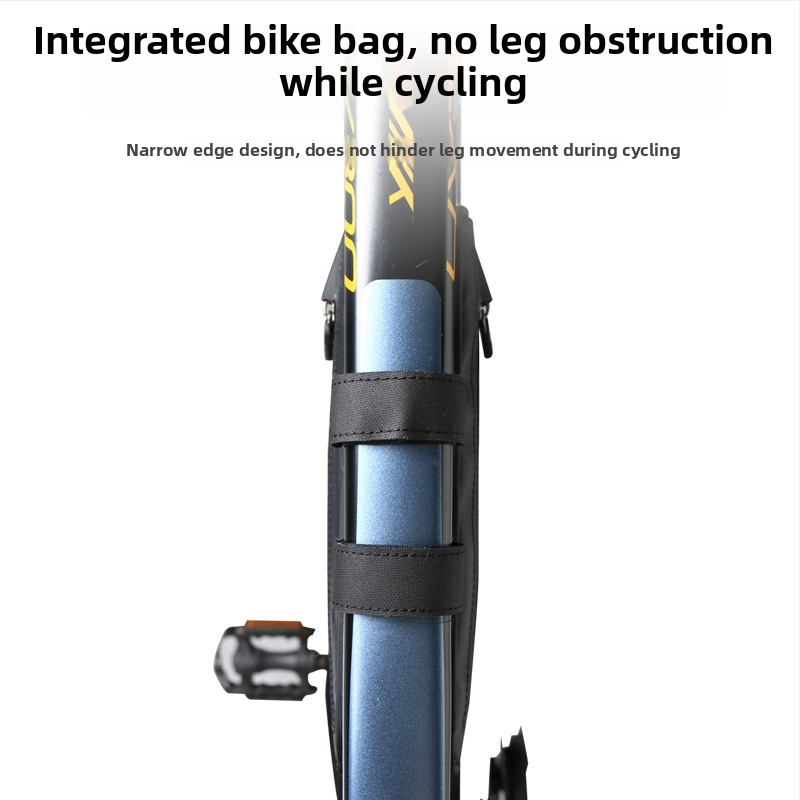 Taška na rám bicykla v trojuholníkovom tvare - PU materiál, nepremokavá, model H012, značka HAYSPORT, kapacita 1