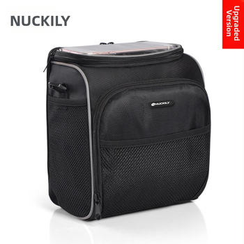 NUCKILY PL09 6L Polyester Vodeodolný Predný Vak na Bicykel s Univerzálnym Uchytením