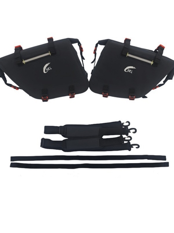 Vízálló nyereg táska motorkerékpárhoz és kerékpárhoz, TPU anyag, 30L kapacitás, modell Zc017