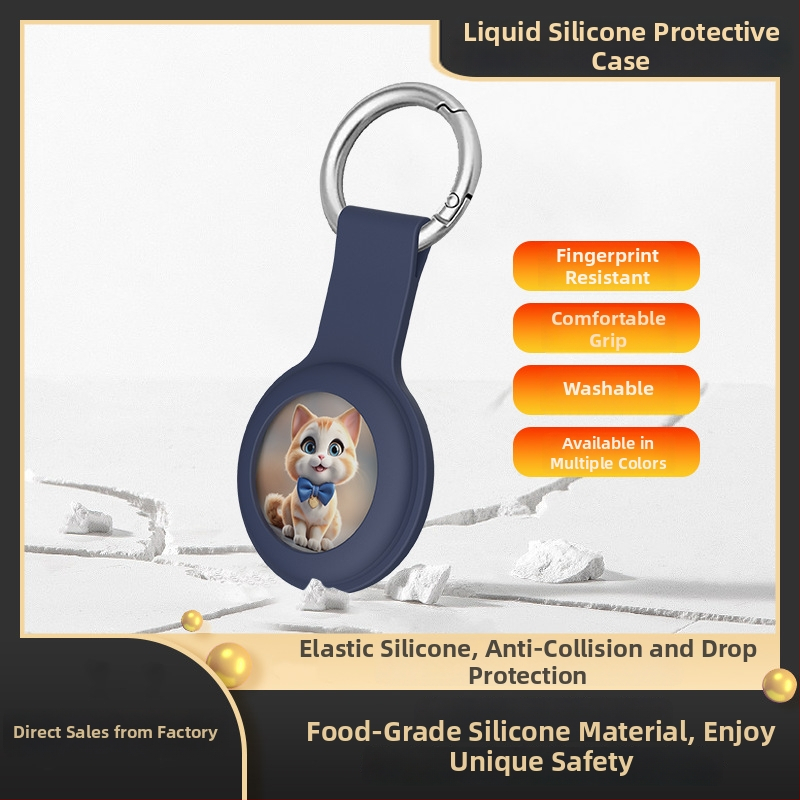 Bluetooth GPS sekimo įrenginys dviratininkams, vyresniems ir namų gyvūnams — ABS korpusas, sveria 8 g, suderinamas su Android ir iOS, Bluetooth sąsaja